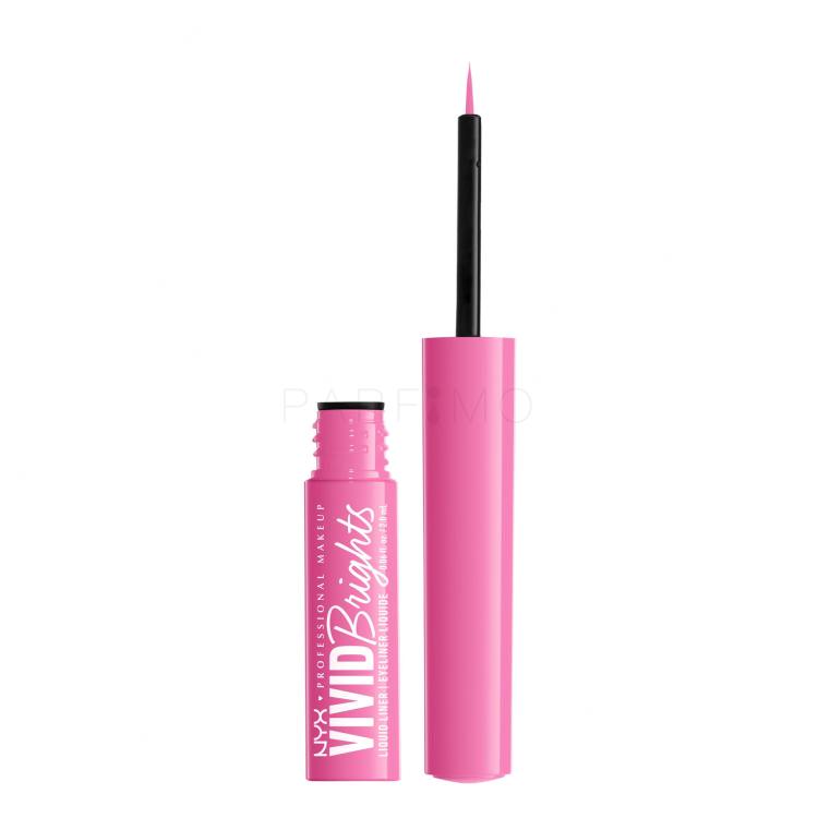 NYX Professional Makeup Vivid Brights Tuș de ochi pentru femei 2 ml Nuanţă 08 Don´t Pink Twice