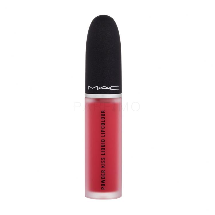 MAC Powder Kiss Liquid Ruj de buze pentru femei 5 ml Nuanţă 976 Escándalo!