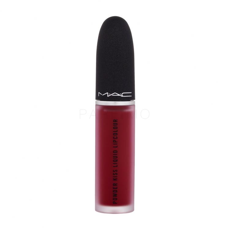 MAC Powder Kiss Liquid Ruj de buze pentru femei 5 ml Nuanţă 981 Haute Pants