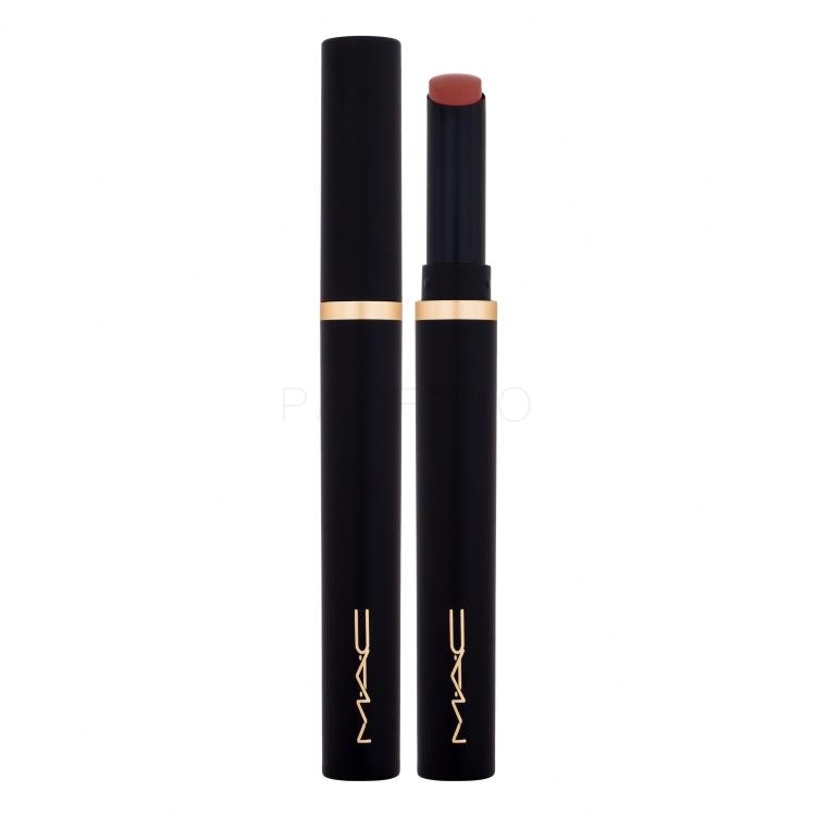 MAC Powder Kiss Velvet Blur Slim Stick Lipstick Ruj de buze pentru femei 2 g Nuanţă 889 Ruby New