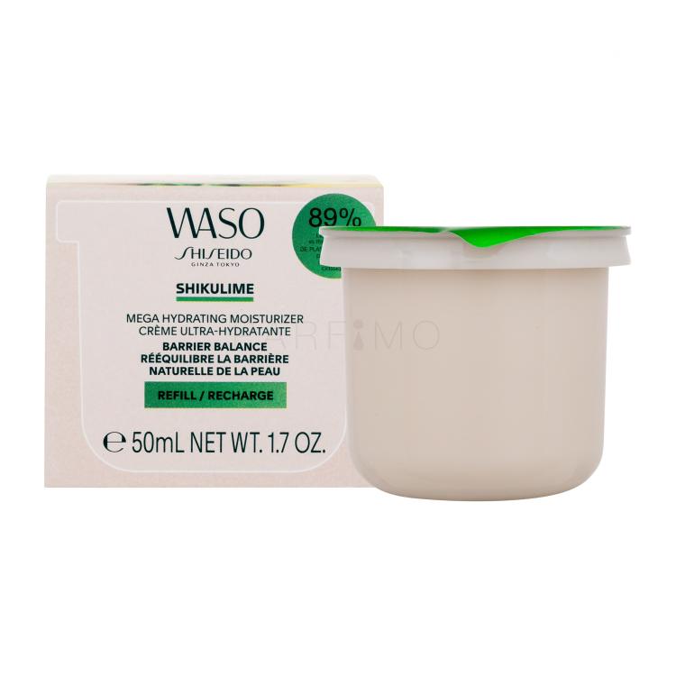 Shiseido Waso Shikulime Mega Hydrating Moisturizer Cremă de zi pentru femei Rezerva 50 ml