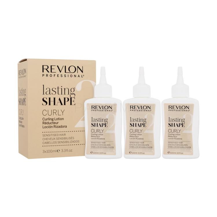 Revlon Professional Lasting Shape Curly Curling Lotion Sensitised Hair 2 Păr creț și ondulat pentru femei 3x100 ml