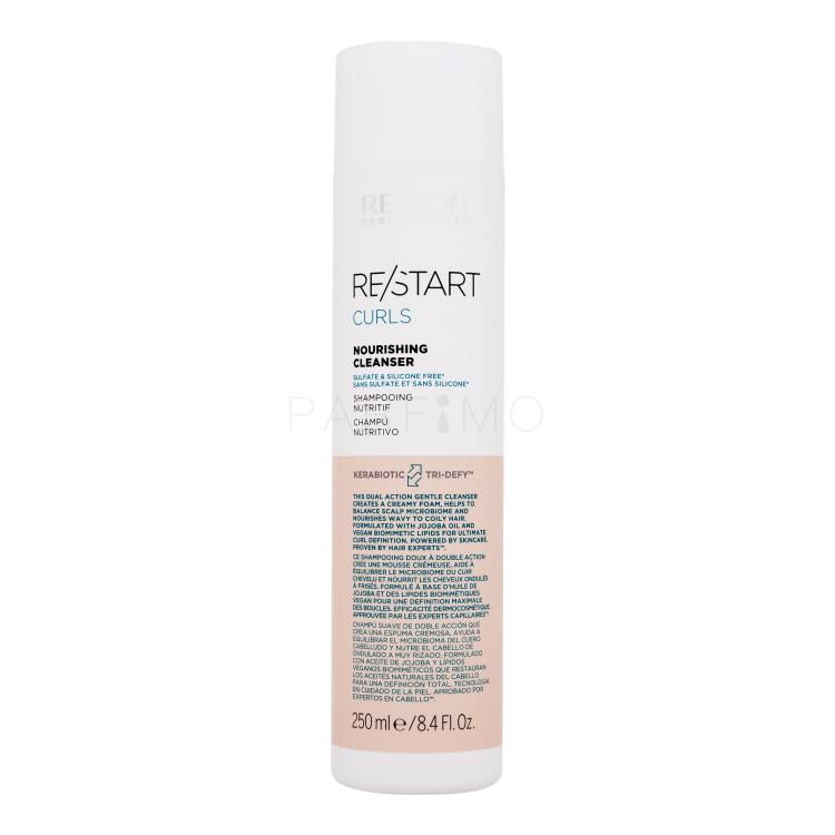 Revlon Professional Re/Start Curls Nourishing Cleanser Șampon pentru femei 250 ml