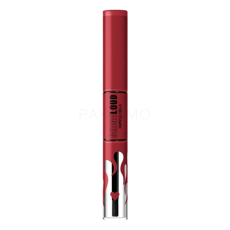 NYX Professional Makeup Shine Loud Ruj de buze pentru femei 3,4 ml Nuanţă 34 Rebel In Red Serrano