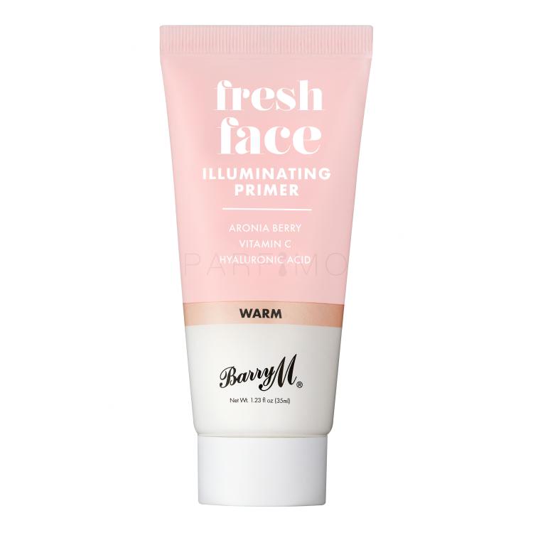 Barry M Fresh Face Illuminating Primer Bază de machiaj pentru femei 35 ml Nuanţă Warm