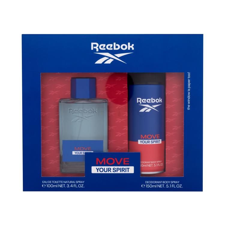 Reebok Move Your Spirit Set cadou Apă de toaletă 100 ml + deodorant 150 ml