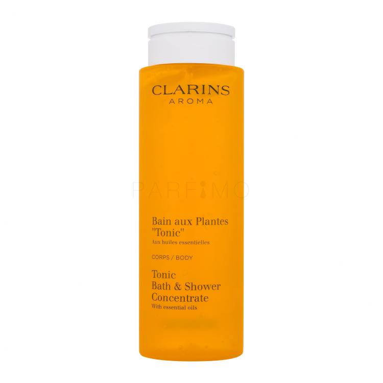 Clarins Aroma Tonic Bath &amp; Shower Concentrate Gel de duș pentru femei 200 ml