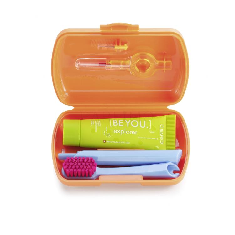 Curaprox Travel Set Orange Periuțe de dinți Set