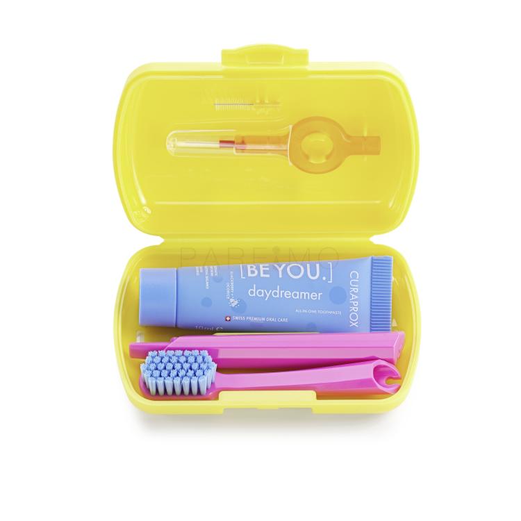 Curaprox Travel Set Yellow Periuțe de dinți Set