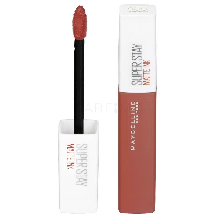 Maybelline Superstay Matte Ink Liquid Ruj de buze pentru femei 5 ml Nuanţă 455 Harmonizer