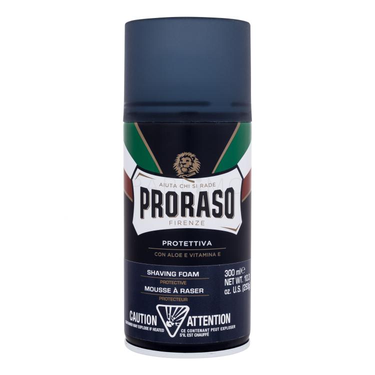 PRORASO Blue Shaving Foam Spumă de ras pentru bărbați 300 ml