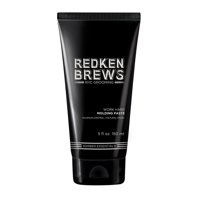 Redken Brews Hard Molding Paste Ceară de păr pentru bărbați 150 ml