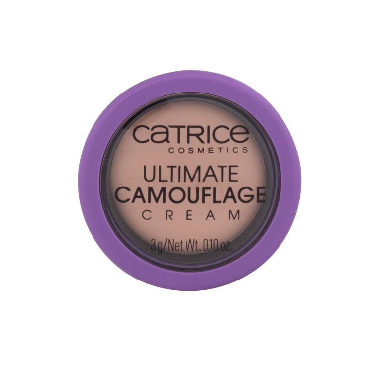 Catrice Ultimate Camouflage Cream Anticearcăn pentru femei 3 g Nuanţă 100 C Brightening Peach