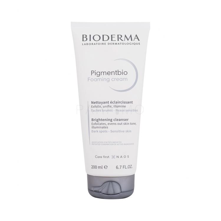 BIODERMA Pigmentbio Foaming Cream Cremă demachiantă pentru femei 200 ml