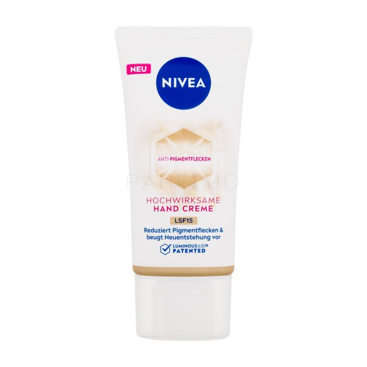 Nivea Luminous 630 Antispot Cremă de mâini pentru femei 50 ml