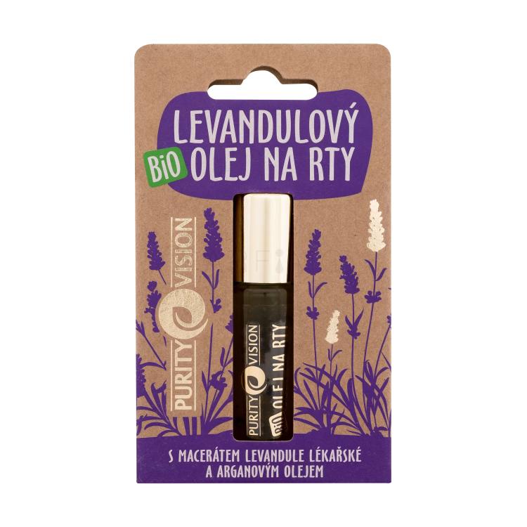 Purity Vision Lavender Bio Lip Oil Ulei de buze 10 ml