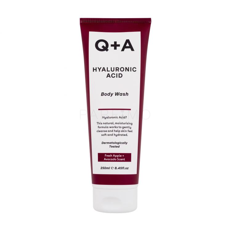 Q+A Hyaluronic Acid Body Wash Gel de duș pentru femei 250 ml