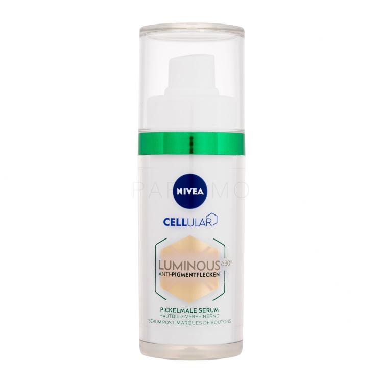 Nivea Luminous 630 Antispot Post-Acne Marks Serum Ser facial pentru femei 30 ml