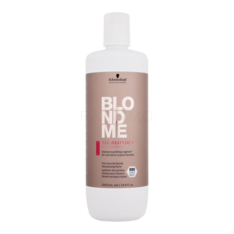 Schwarzkopf Professional Blond Me All Blondes Rich Shampoo Șampon pentru femei 1000 ml