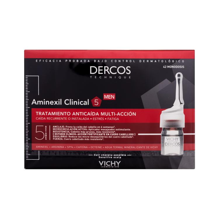 Vichy Dercos Aminexil Clinical 5 Anti-cădere păr pentru bărbați 42x6 ml