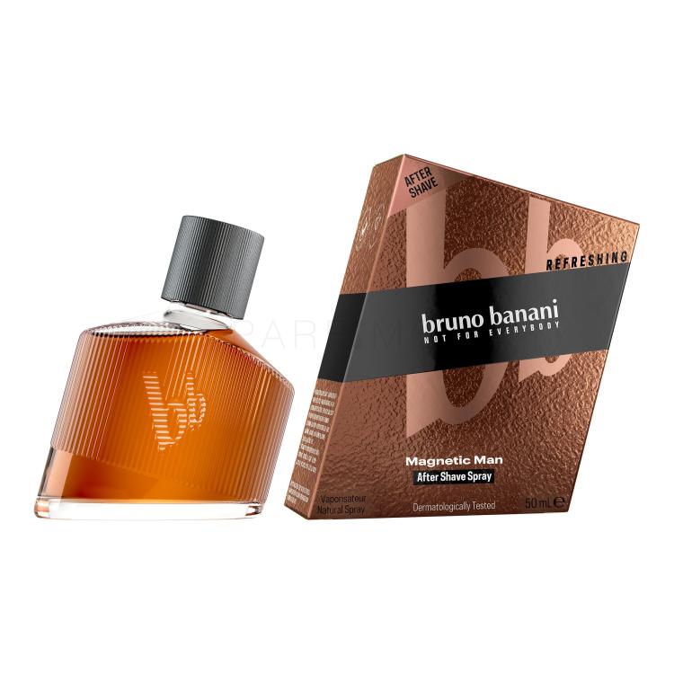 Bruno Banani Magnetic Man Aftershave loțiune pentru bărbați 50 ml