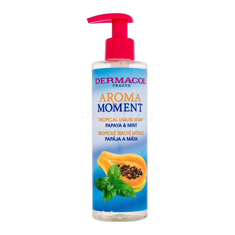 Dermacol Aroma Moment Papaya &amp; Mint Tropical Liquid Soap Săpun lichid 250 ml