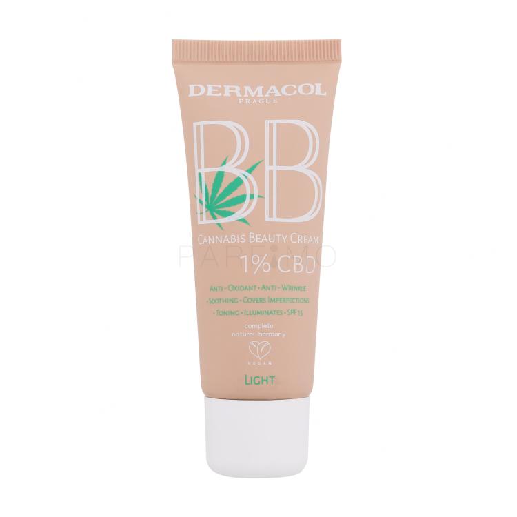 Dermacol BB Cream Cannabis Beauty Cream SPF15 Cremă BB pentru femei 30 ml Nuanţă 1 Light