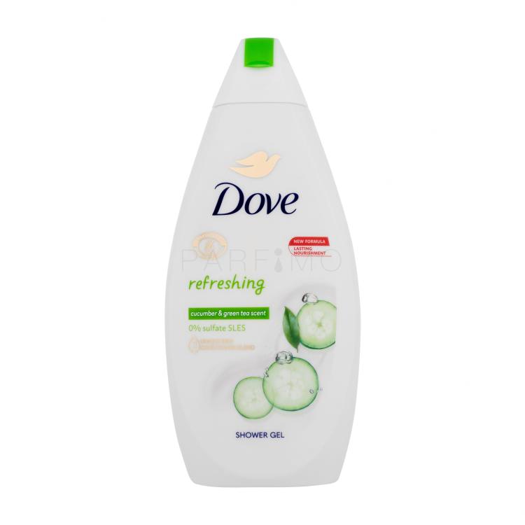 Dove Refreshing Cucumber &amp; Green Tea Gel de duș pentru femei 450 ml