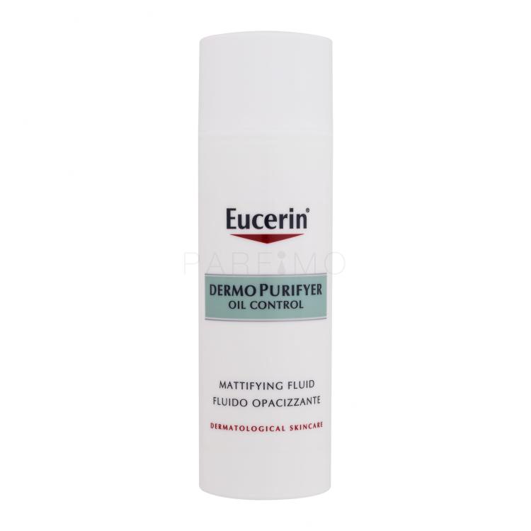 Eucerin DermoPurifyer Oil Control Mattifying Fluid Cremă de zi pentru femei 50 ml