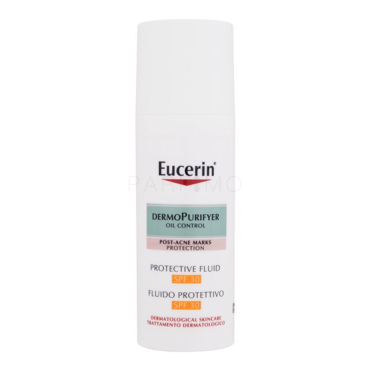 Eucerin DermoPurifyer Oil Control Protective Fluid SPF30 Cremă de zi pentru femei 50 ml