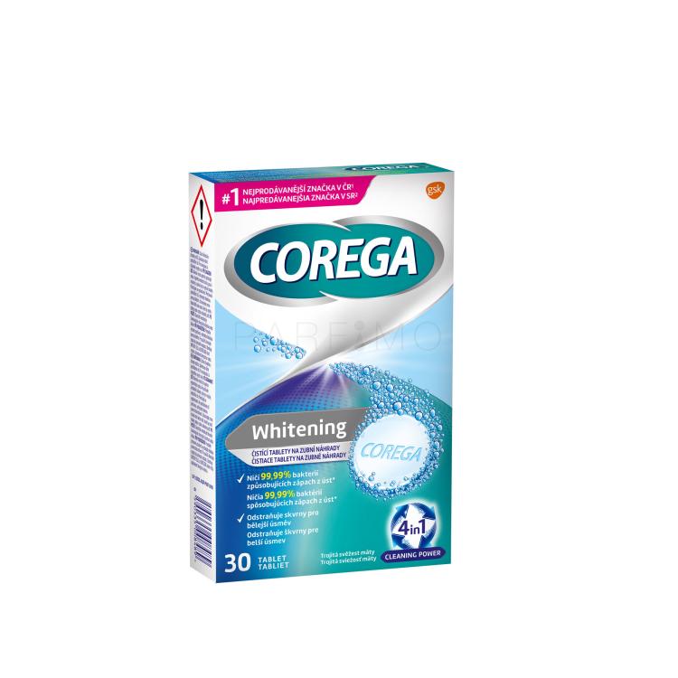 Corega Tabs Whitening Tablete și soluții de curățare Set