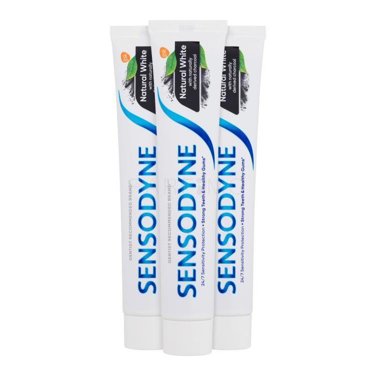 Sensodyne Natural White Trio Pastă de dinți Set