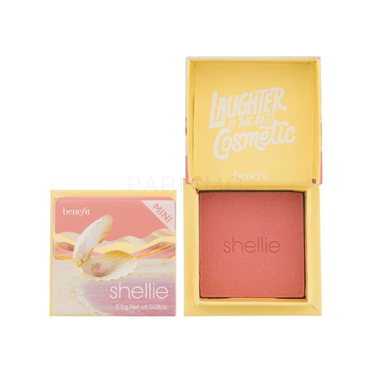 Benefit Shellie Blush Fard de obraz pentru femei 2,5 g Nuanţă Warm Seashell-Pink