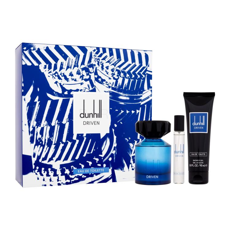 Dunhill Driven Set cadou Apă de toaletă 100 ml + gel de duș 90 ml + apă de toaletă 15 ml