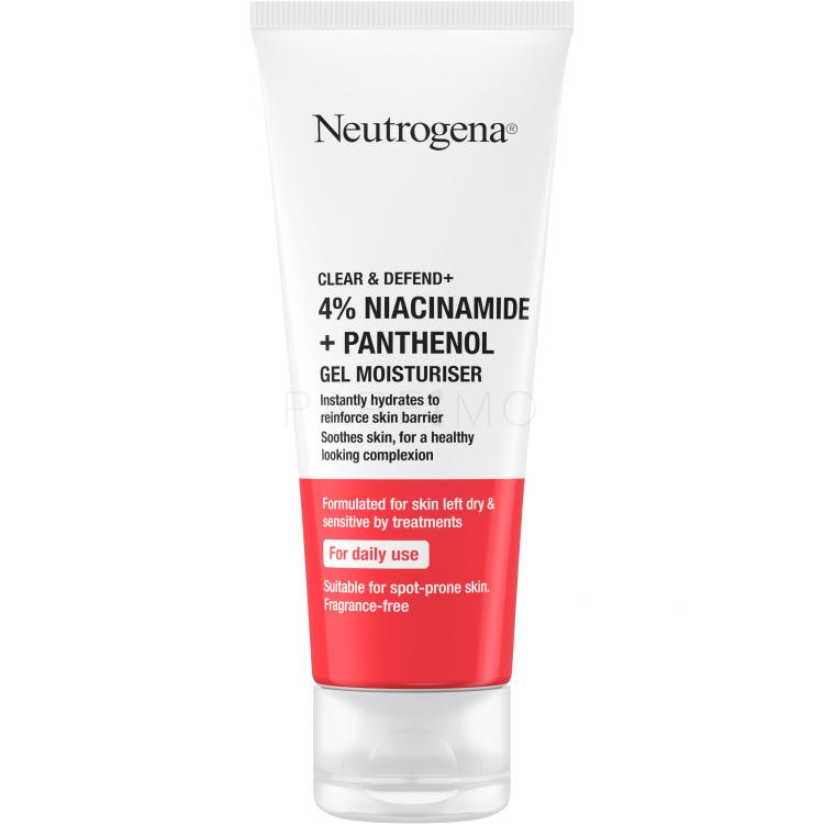 Neutrogena Clear &amp; Defend+ Gel Moisturiser Cremă gel 50 ml