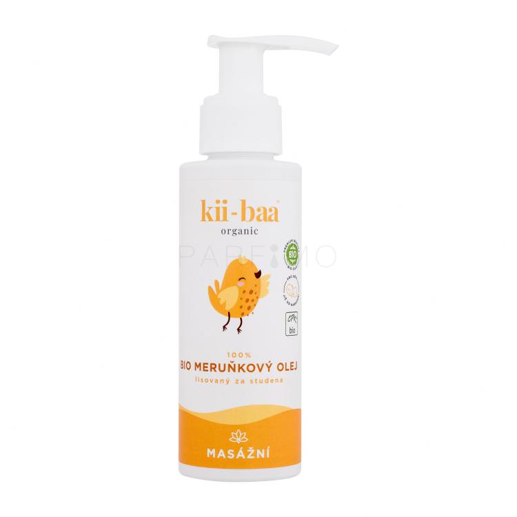 Kii-Baa Organic Baby Bio Apricot Oil Ulei de corp pentru copii 100 ml