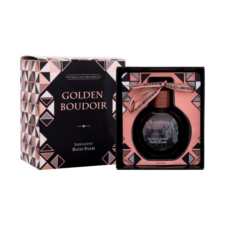 The Indulgent Bathing Co. Golden Boudoir Salted Caramel Bath Foam Spumă de baie pentru femei 100 ml