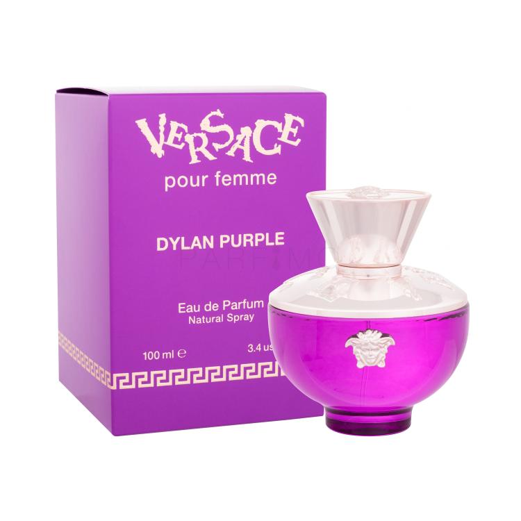 Versace Pour Femme Dylan Purple Apă de parfum pentru femei 100 ml Cutie cu defect