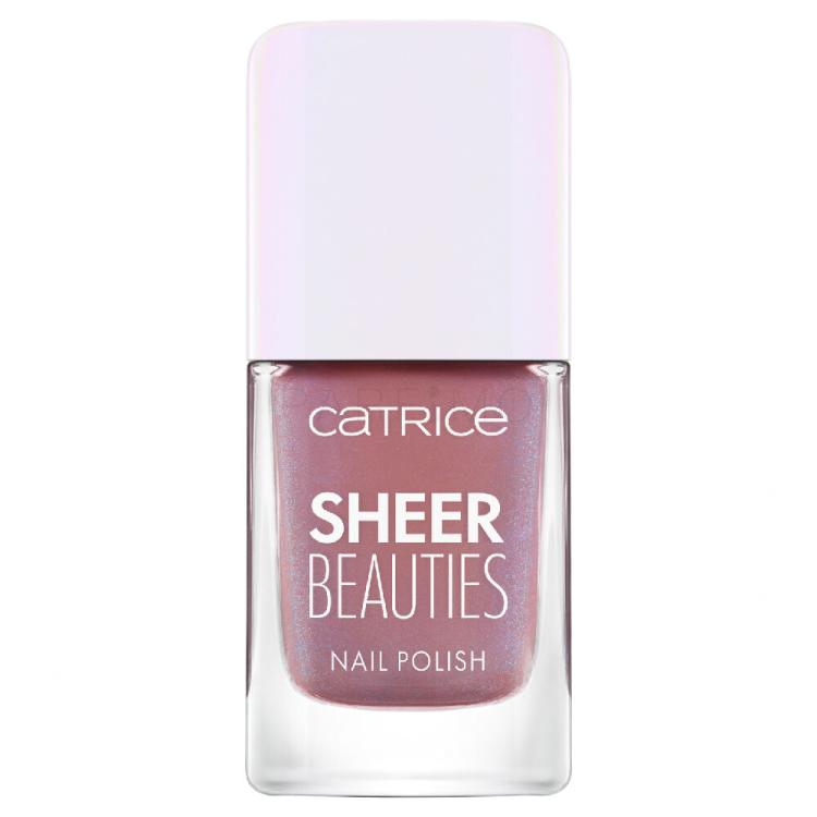 Catrice Sheer Beauties Nail Polish Lac de unghii pentru femei 10,5 ml Nuanţă 080 To Be ContiNUDEd