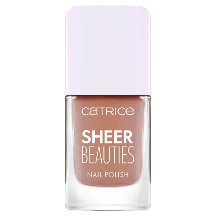 Catrice Sheer Beauties Nail Polish Lac de unghii pentru femei 10,5 ml Nuanţă 060 Love You Latte