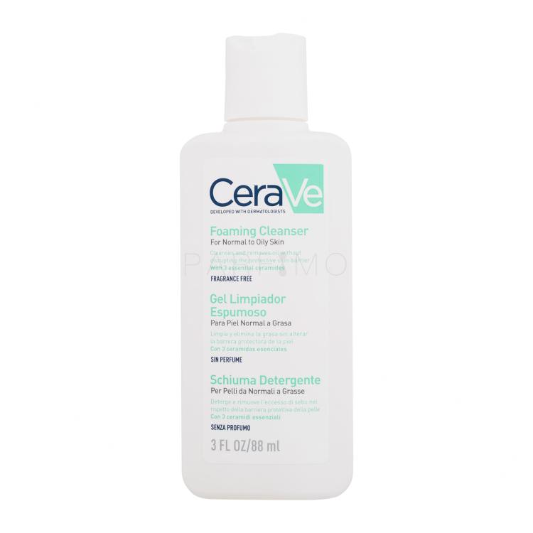 CeraVe Facial Cleansers Foaming Cleanser Gel demachiant pentru femei 88 ml