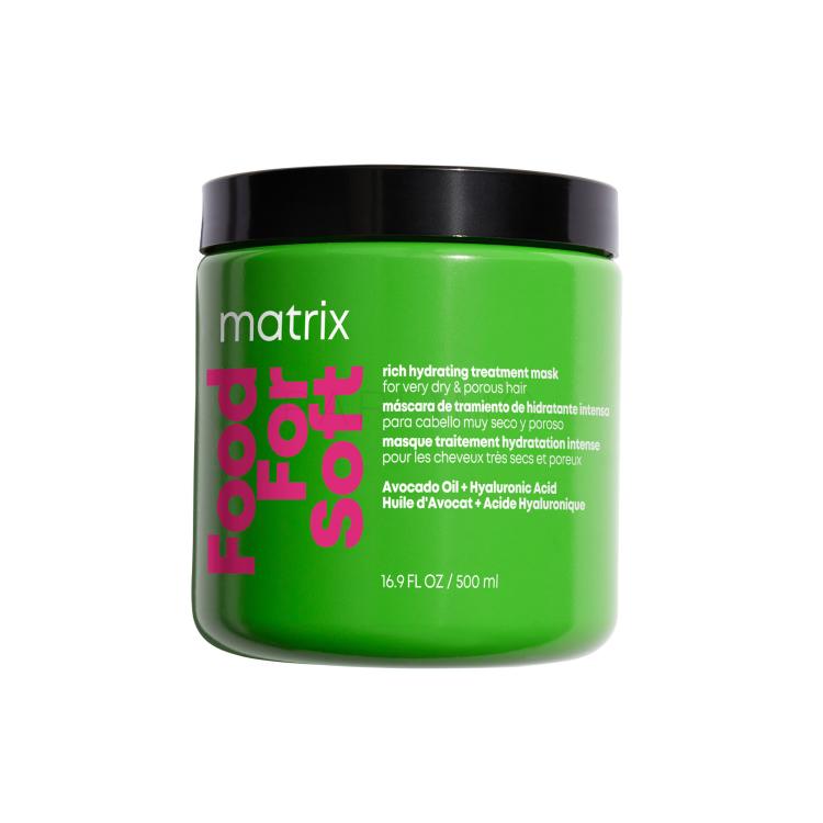 Matrix Food For Soft Rich Hydrating Treatment Mask Mască de păr pentru femei 500 ml