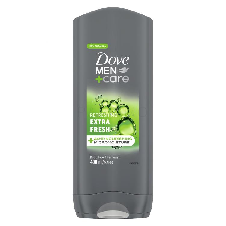 Dove Men + Care Extra Fresh Gel de duș pentru bărbați 400 ml