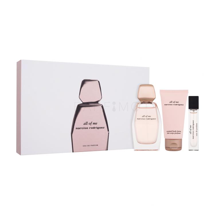 Narciso Rodriguez All Of Me Set cadou Apă de parfum 90 ml + apă de parfum 10 ml + loțiune de corp 50 ml