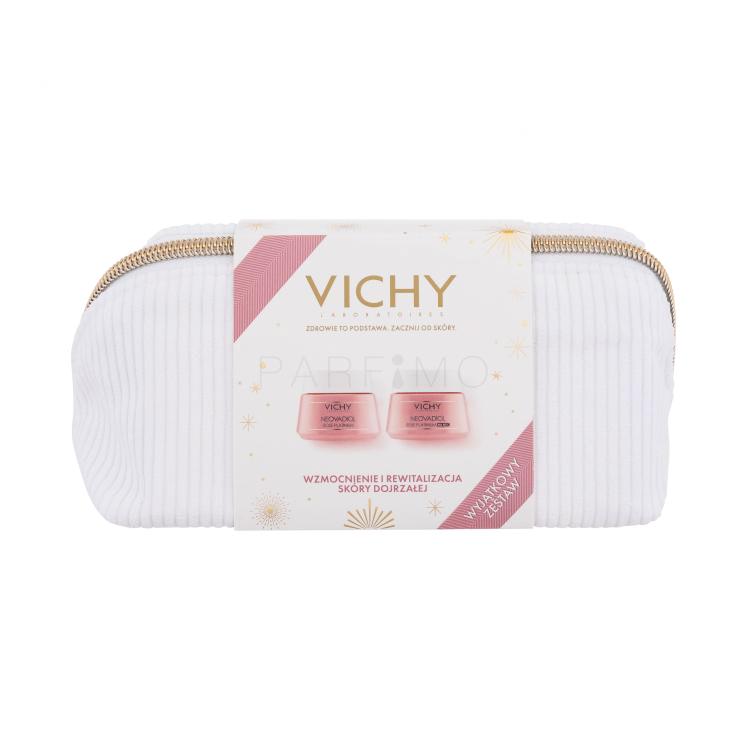 Vichy Neovadiol Rose Platinium Set cadou Cremă de zi Neovadiol Rose Platinium Cream 50 ml + cremă de noapte Neovadiol Rose Platinium Night Cream + geantă cosmetică