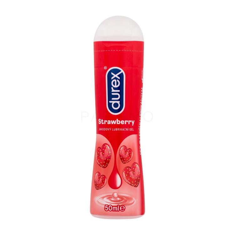 Durex Strawberry Lubricating Gel Gel lubrifiant 50 ml