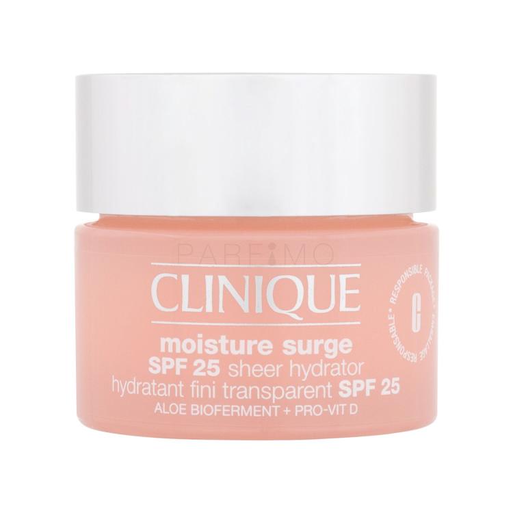 Clinique Moisture Surge Sheer Hydrator SPF25 Cremă de zi pentru femei 50 ml