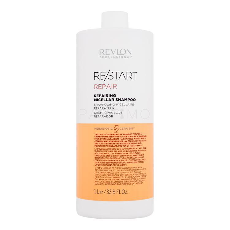 Revlon Professional Re/Start Repair Repairing Micellar Shampoo Șampon pentru femei 1000 ml