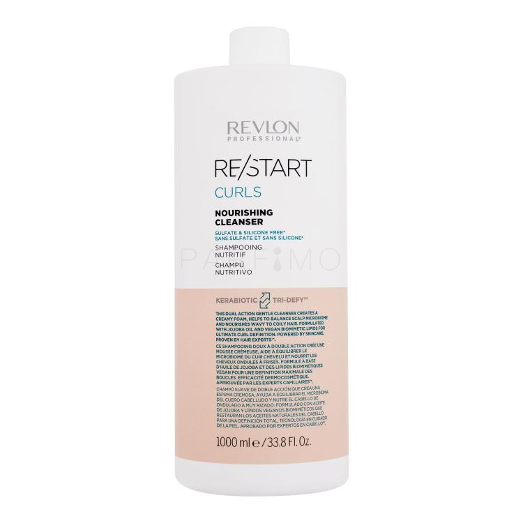 Revlon Professional Re/Start Curls Nourishing Cleanser Șampon pentru femei 1000 ml