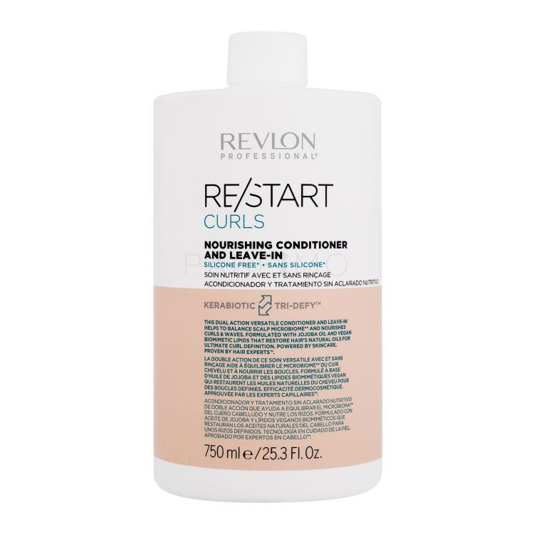 Revlon Professional Re/Start Curls Nourishing Conditioner and Leave-In Balsam de păr pentru femei 750 ml